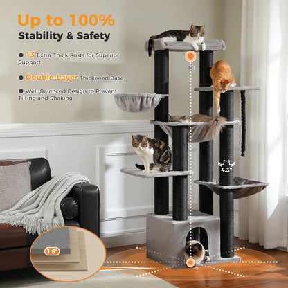 MQ Cat Tree with Scratching Posts