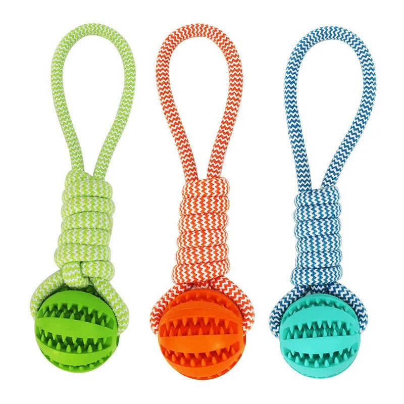 MQ Treat Balls with Rope