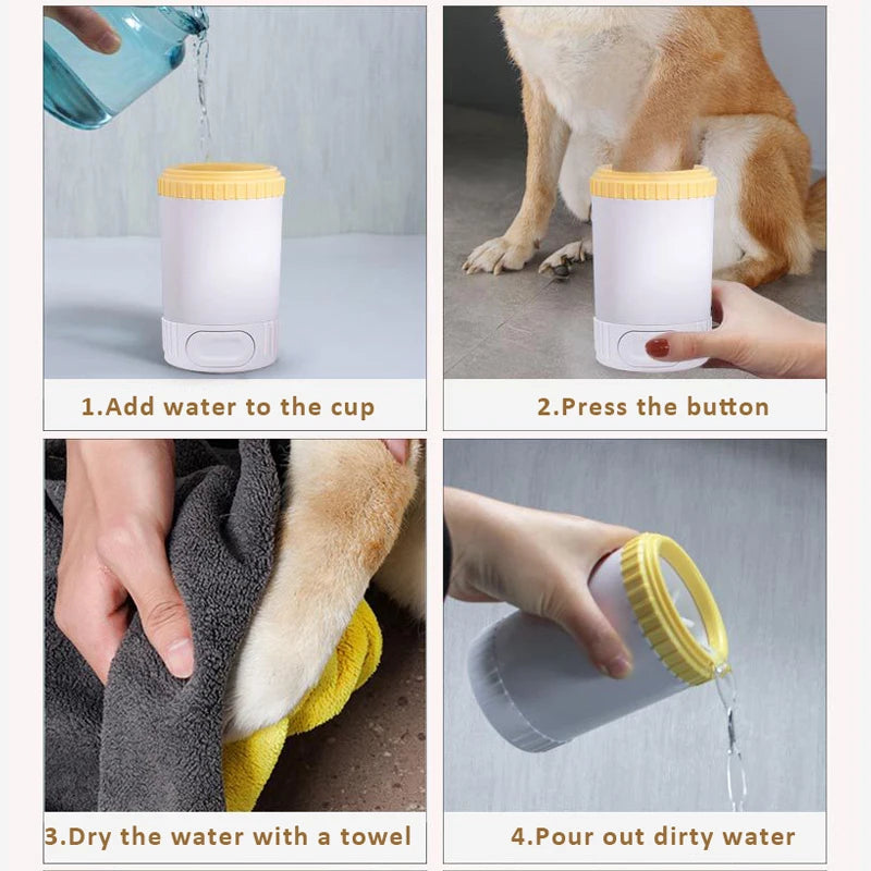 MQ Semi-automatic Pet Dog Foot Washer