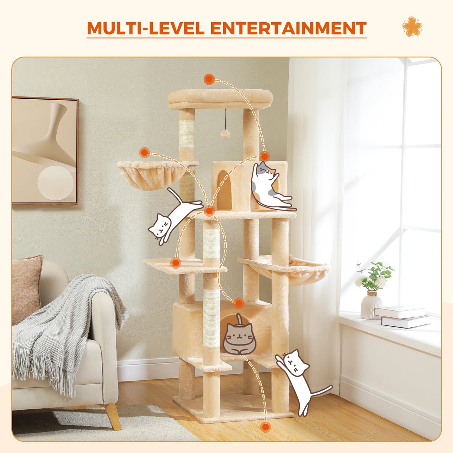 MQ Cat Tree for Indoor